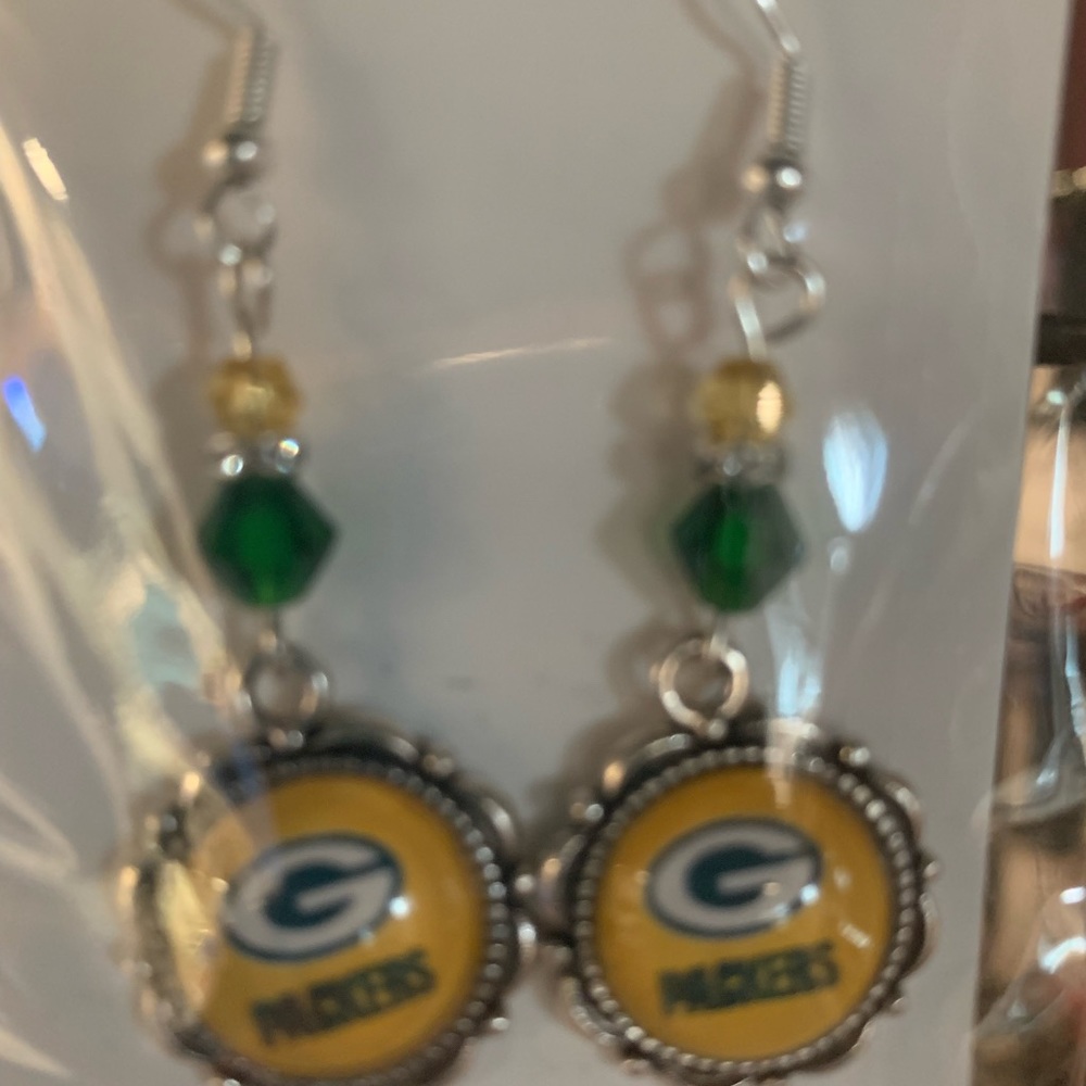 Green Bay Packers earrings